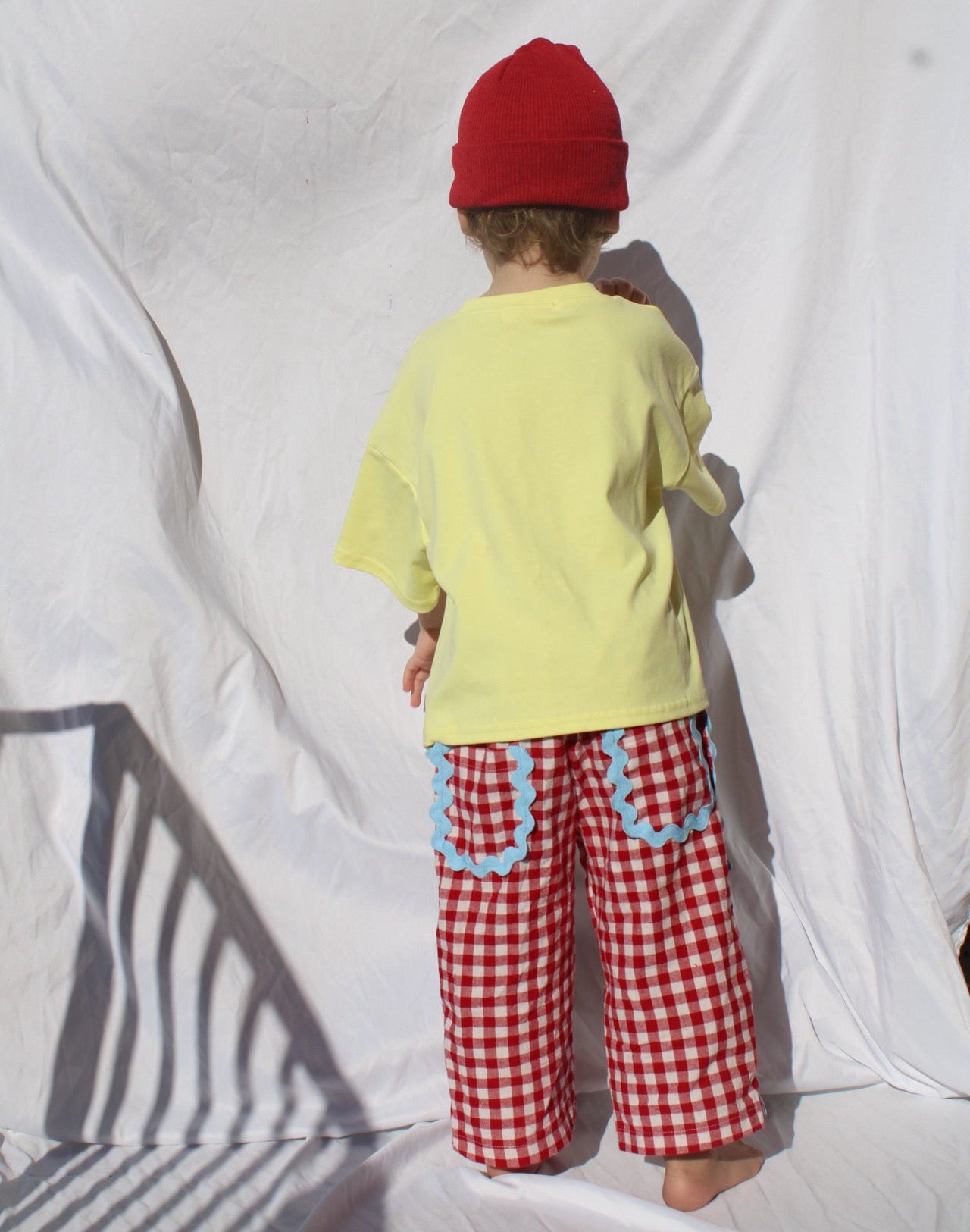 Gingham Wave Pants