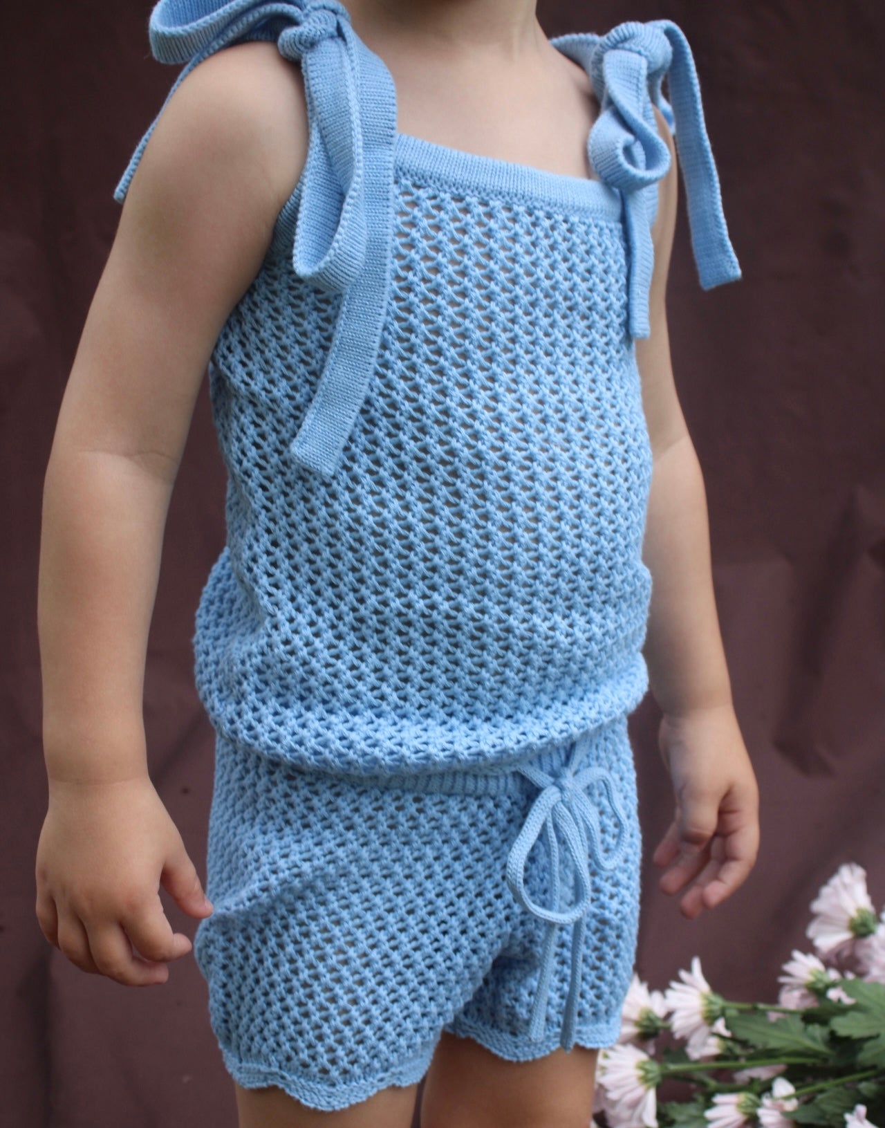 Knit Blu Shorts