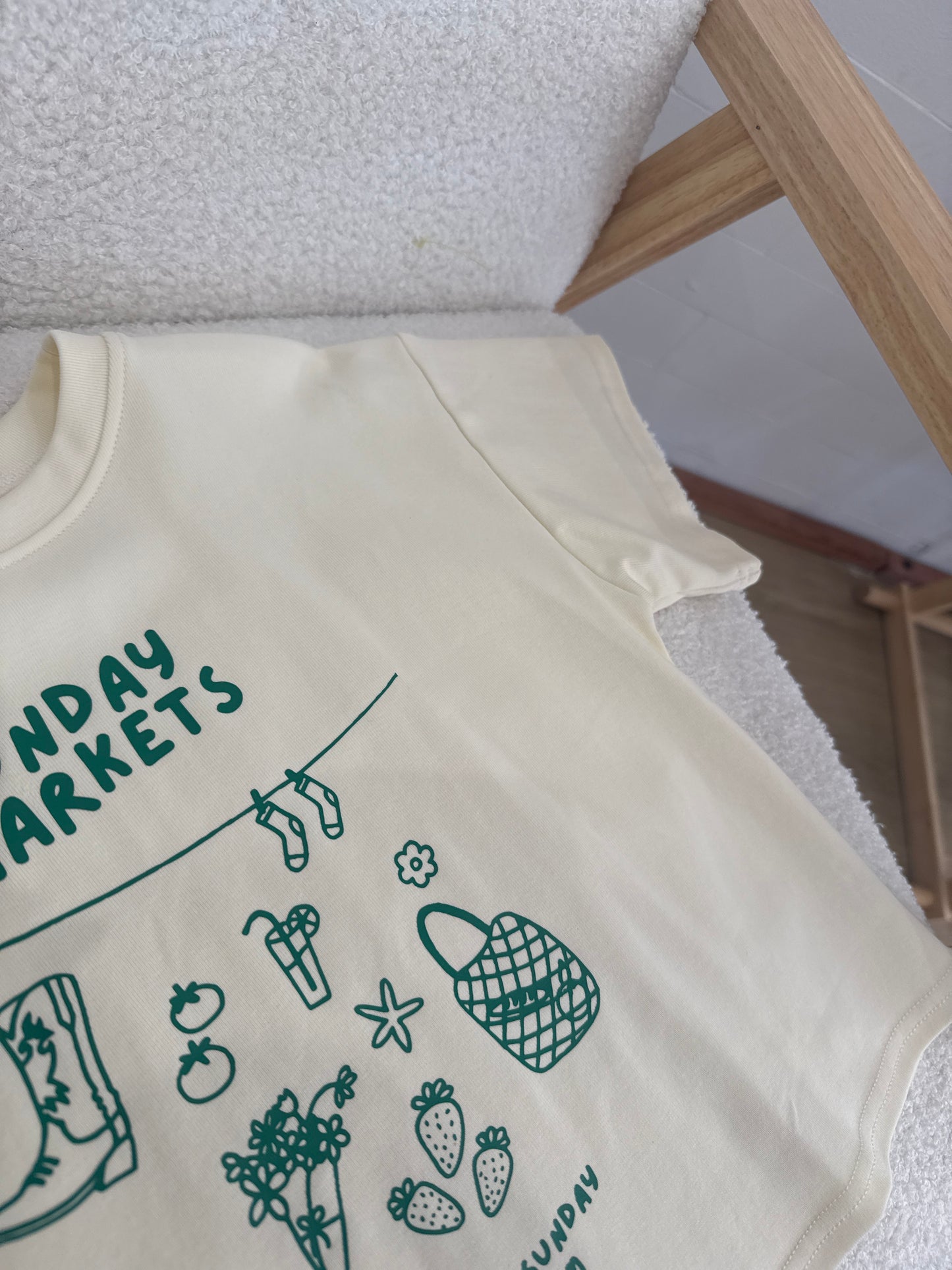 Sunday Market Tee - Off White