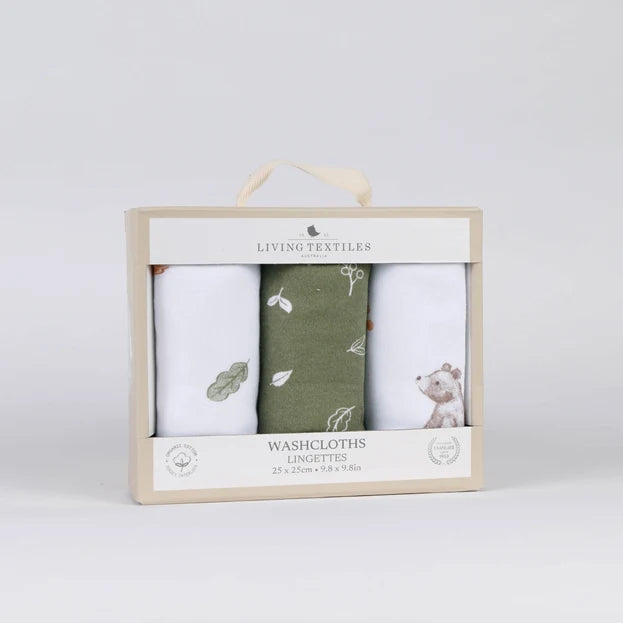 3 Pack Wash Cloths - Fox & Friends