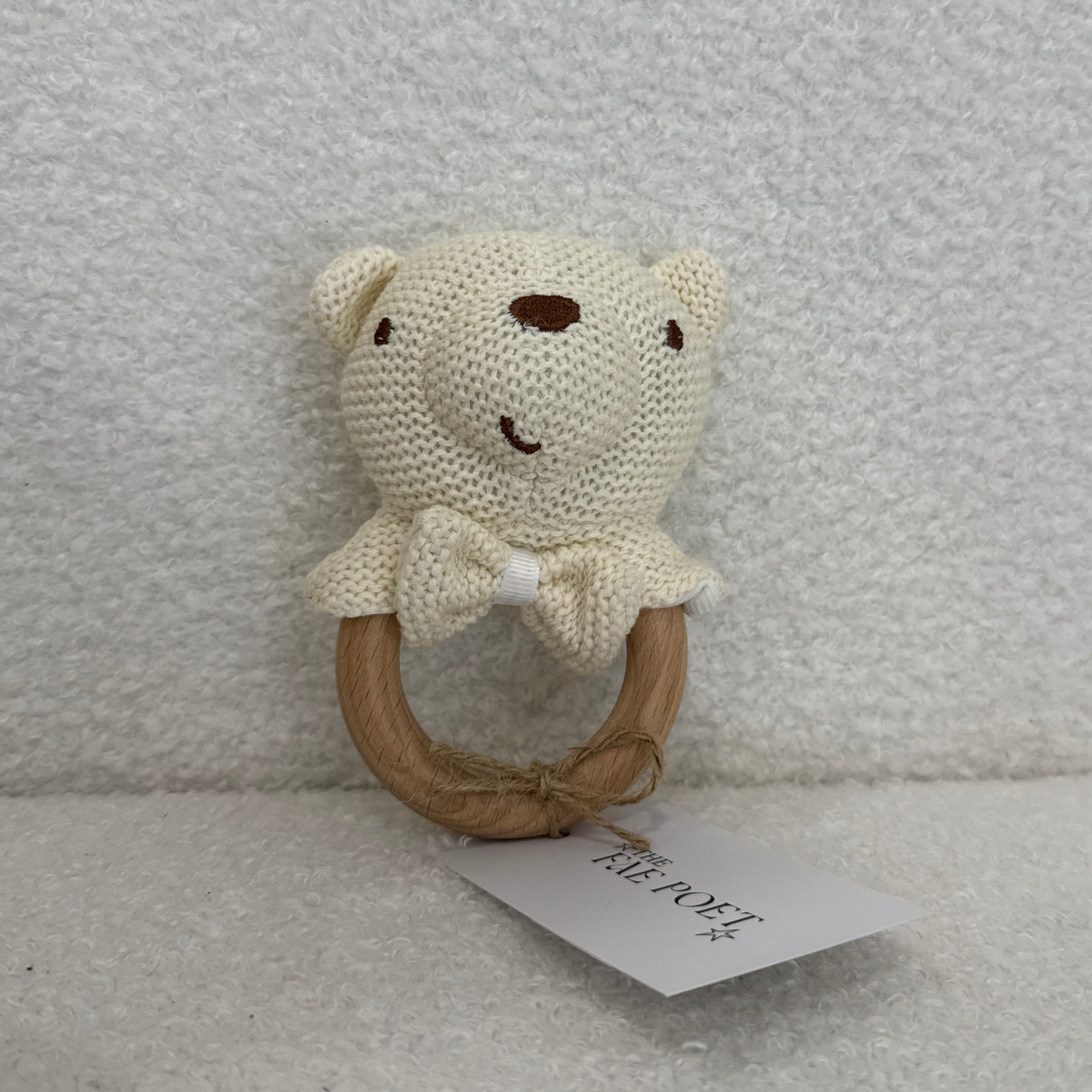 Bear Knit Rattle