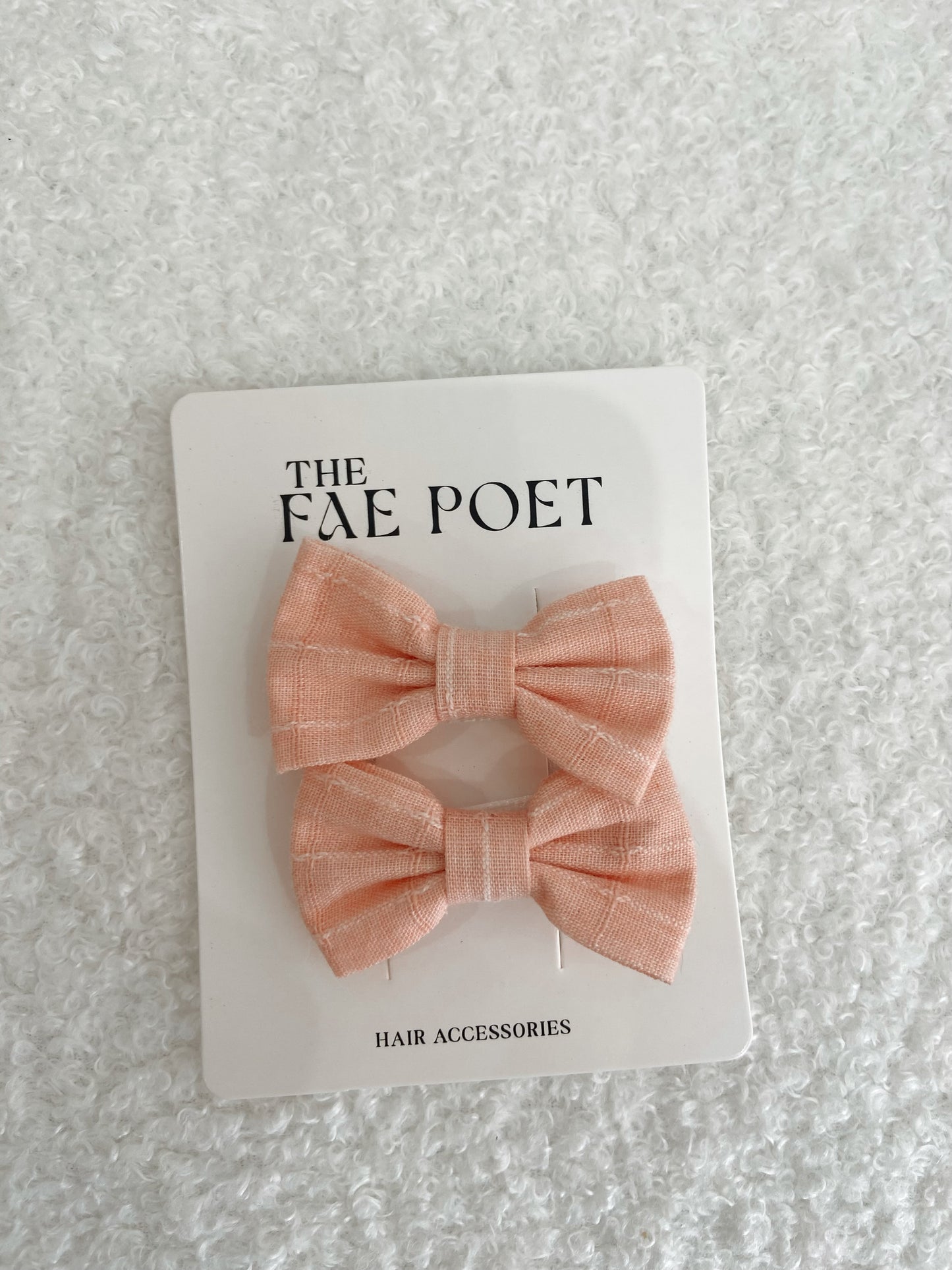 Hair bow clips