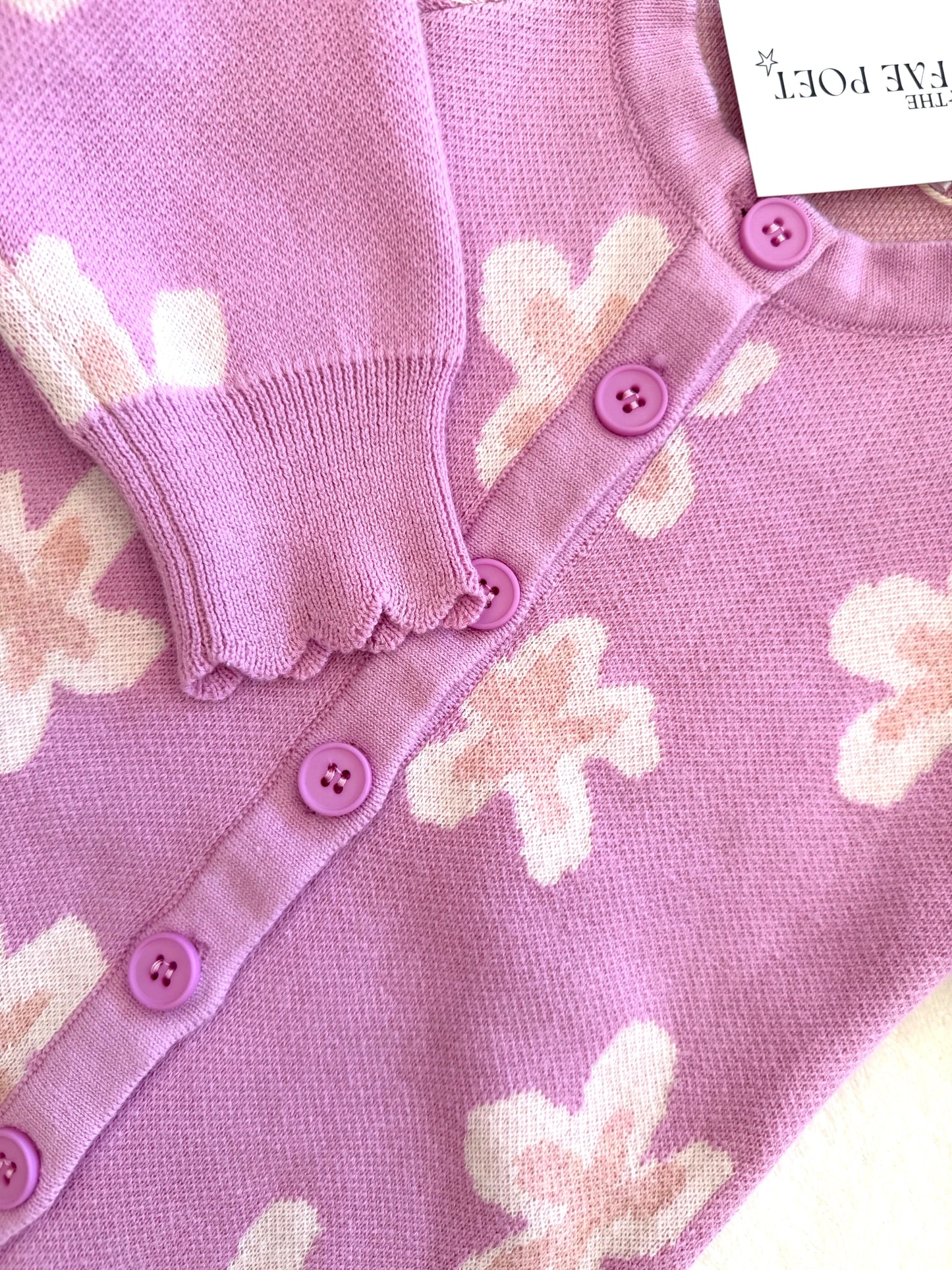 Knit Button Onesie