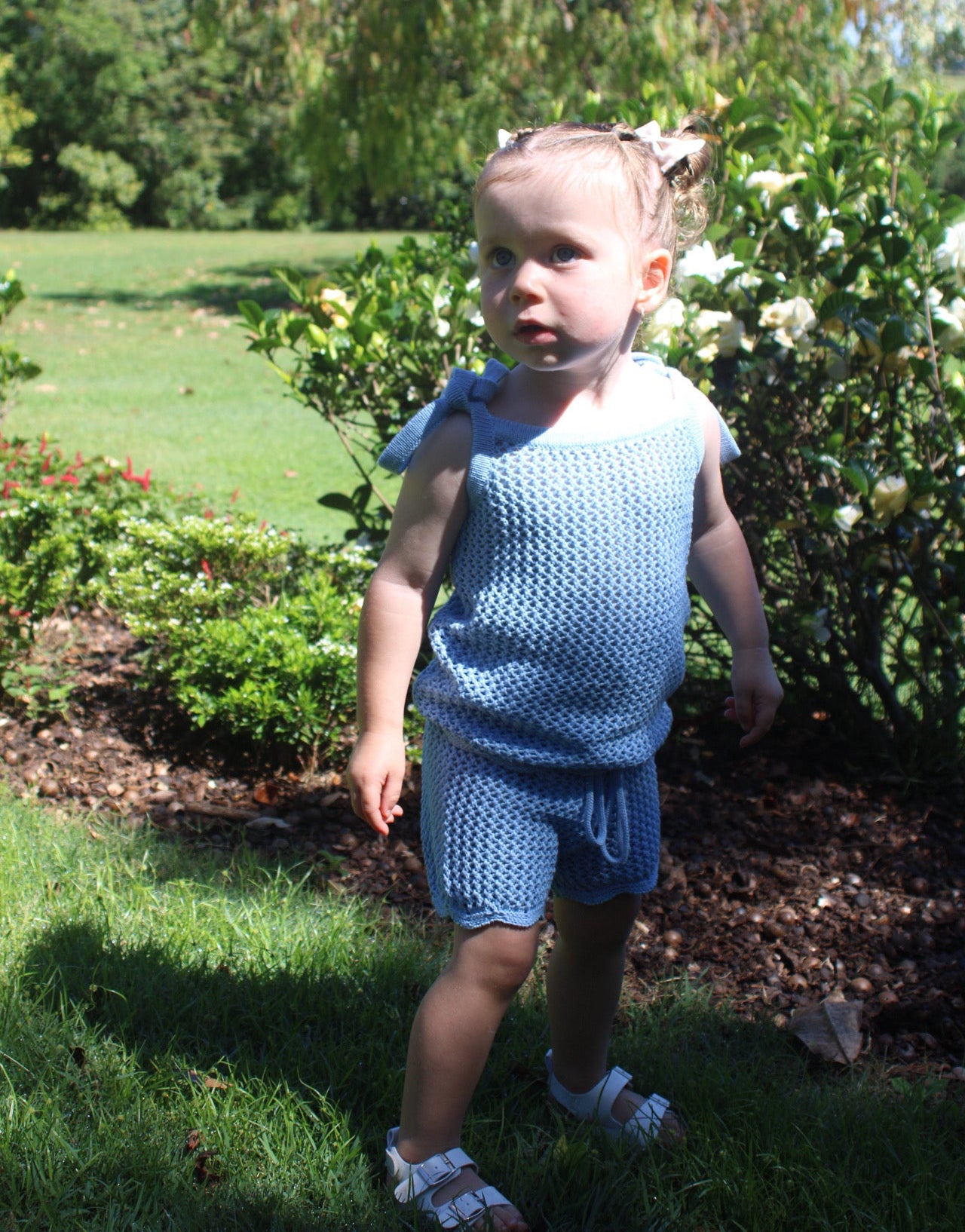 Knit Blu Shorts