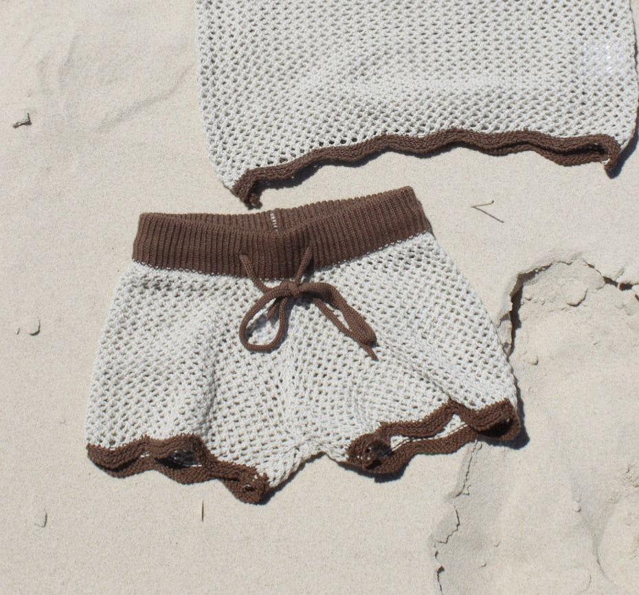 Mocha shorts