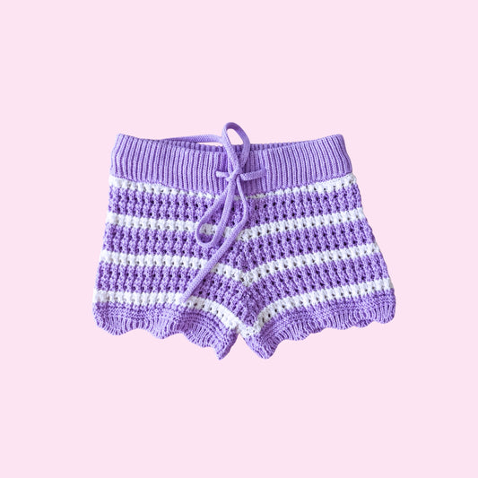 Wysteria Knit Shorts
