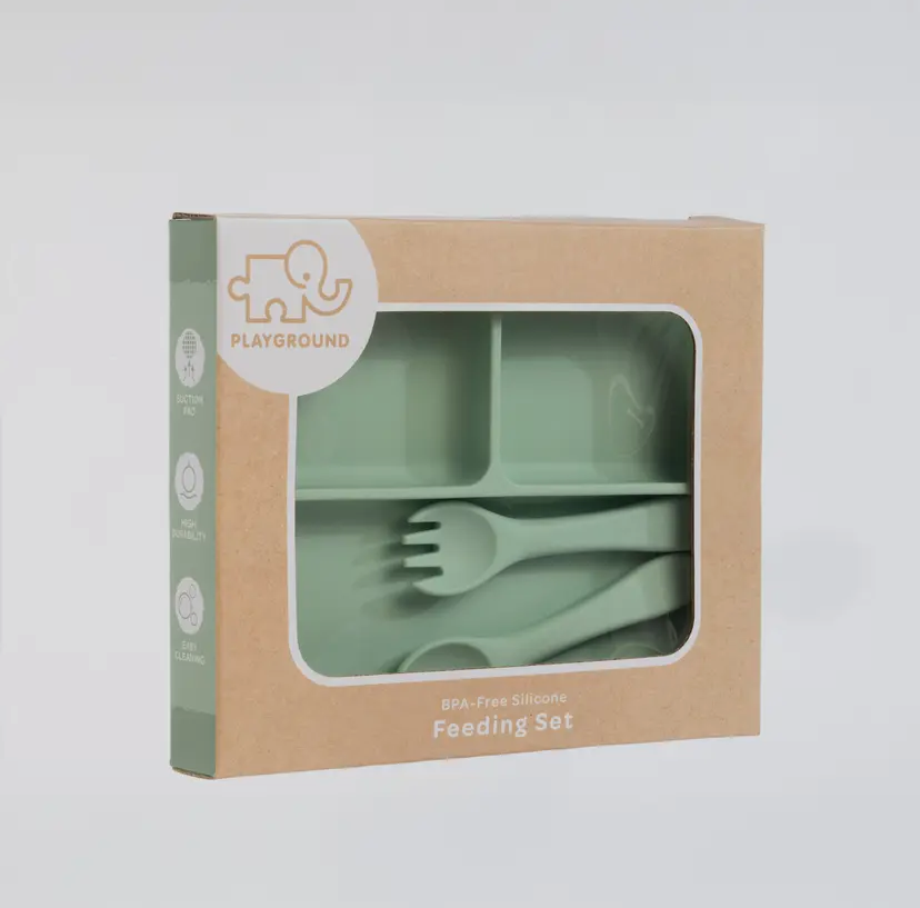 Silicone Feeding Set