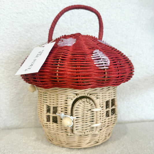 Rattan Mushroom House