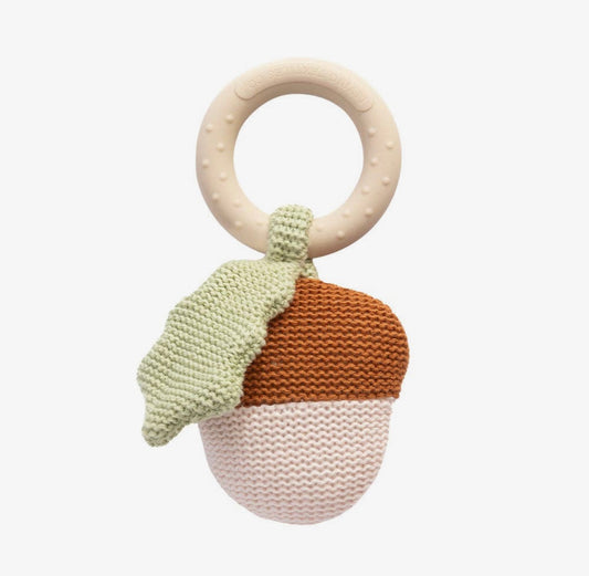 Knit Rattle & Teether