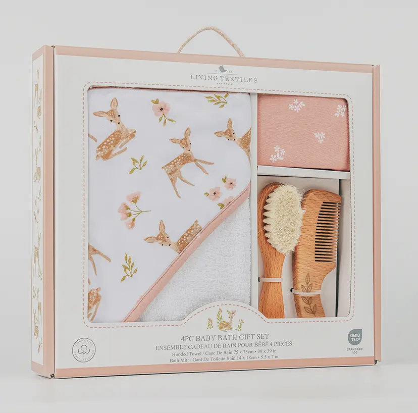 4pc Baby Bath Gift Set