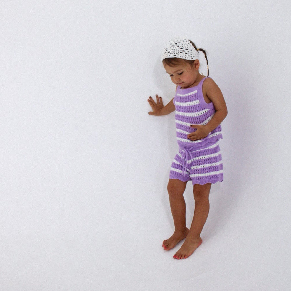 Wysteria Knit Shorts